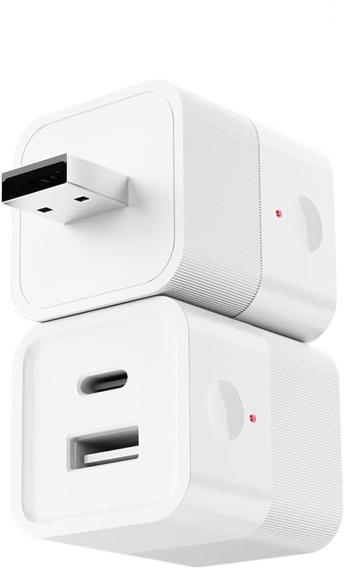 Zigbee 3.0 USB adaptor, Smart 5-12V DC outlet Switch,Remote Timer your USB device by Phone app,Works with Home assistant Zigbee2MQTT