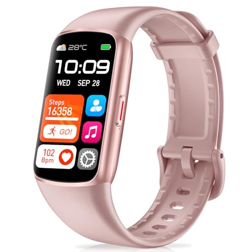 Fitness Tracker with 24/7 Heart Rate, Blood Oxygen, Sleep Tracker, 1.47''Waterproof Fitness Watch, Activity Tracker with Step Tracker for Women Men