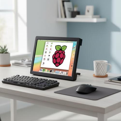 10.1 Inch USB-C Touchscreen mini Monitor, Small HDMI Monitor,1280x800 IPS LCD HD Display, Touch Screen for PS5,Raspberry Pi 3/3B+/4B/5, Jetson Nano, Banana Pi, PC, Windows,Beaglebone
