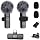 Vislla Mini Microphone for iPhone & Android,11H Battery, Noise Cancelling Wireless Lavalier Mic, Clip On Lapel Mic Pro for Content Creator Vlogging/YouTube/Tiktok/Video Recording/Streaming/Interview