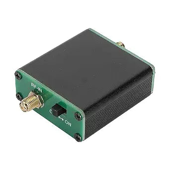 Ultra Low Noise Amplification, High Gain LNA Amplifier 20dB, Full Band Low Power Amplifier 100k-6GHz with Bias Tee Power Supply for 1A