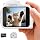 Mini Keychain Camera 4K 64MP Retro Mini Digital Camer Set with 32GB Card