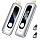 Wireless HDMI Transmitter and Receiver 328FT/100M Real-Time LCD Display