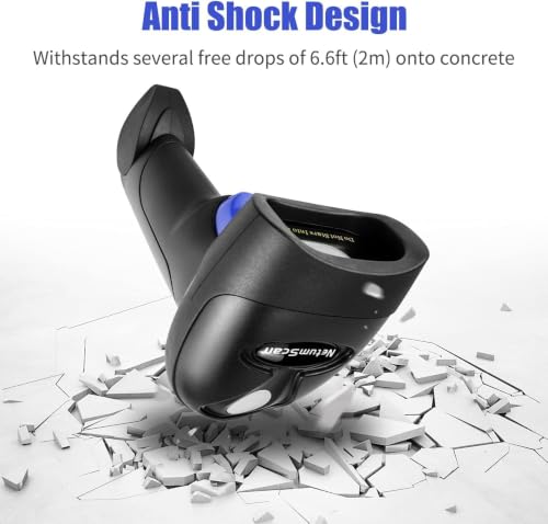 NetumScan USB 1D Barcode Scanner, Handheld Wired CCD Barcode Reader (1)