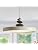 Modern Pendant Lights,White 16" LED Pendant Lighting Fixture with Remote Control Dimmable 3 Color Mode & Brightness, Adjustable Hanging Lamp for Kitchen Dining Room Bedroom Kitchen Island