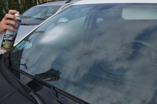 Mafra Glass Clean and Shine | Ammonia Free Fast Flash Glass Cleaner | Streak Free on Tinted Windows and LCD Screens | Active Foam for Smog Dust and Fingerprints | 500 Milliliters