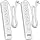 Power Strip, 2 Pack Surge Protector with 6 Outlets & 4 USB Charging Ports, Angled Flat Plug, Spaced Outlets & ETL Listed Power Outlet for Home Office - White - Image 9