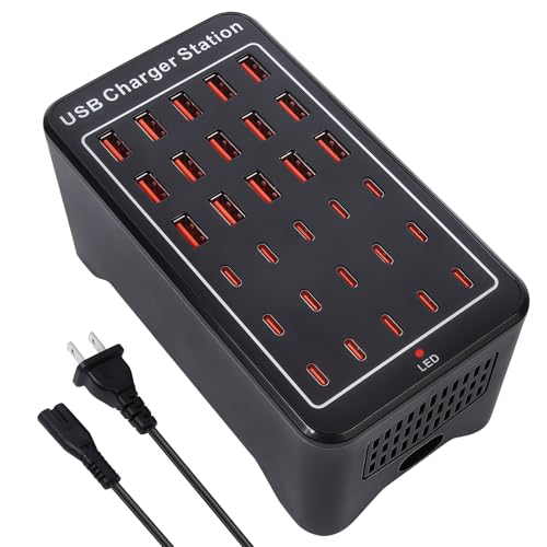 150W(30A) 30-Port USB Charging Station, Multiple USB | Charging & Powe - Image 2