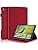 Portfolio Cover for 10.2 Inch ipad Case, Unique Tree Design with Card Slots, Slim and Lightweight with Magnetic Auto Sleep, Precise Cutouts Compatible with iPad 9th / 8th / 7th Gen Case Wine Red