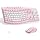 Wireless Keyboard and Mouse Combo Silent Ergonomic Curved Design for Office