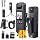 Z11 4K Body Camera with Audio and Video Recording, 128GB Small Body Cam with 180° Rotating Lens, 6HR Battery & Night Vision, Wearable Camera for Pet, Home, Office, Security Police Law Enforcement