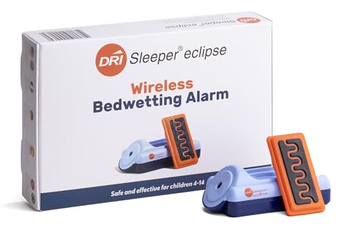 Eclipse Wireless Bedwetting Alarm for Kids and Older Children - Effective Enuresis Solution and Bed Wetting Sensor, Night Bedwetting Alarm