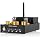 Douk Audio Tube Phono Amp: Bluetooth Receiver | 2-Channel Amplifier for MM Turntables | 160W×2 TDA7498E | Tone Control | for Desktop Vinyl HiFi Home Audio System (X1)