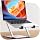 RIWUCT 2026 Laptop Stand for Desk Ultra-Slim Portable & Height Adjustable