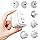 Ceptics World Power Plug Adapter Set, Dual USB & USB-C 3.1A, 20W with QC-PD, 2 USA Outlet Compact & Powerful, Use In Europe, Asia, Australia, Japan, Includes Type A, B, C, E/F, G, I SWadAPt Attachment