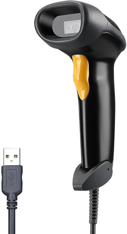 Eyoyo EYH2 Handheld USB Wired 2D 1D Barcode Scanner for POS Mobile Payment
