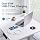 Desk Power Grommet, Haylink Recessed Power Strip with 2 AC Outlets, 2X 65W USB-C & 20W USB-A, 3" Cutout, 6.56FT Cord – Ideal for Desks, Counters & Workspaces,White - Image 10