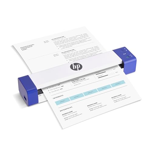 HP PS150 USB Photo Scanner, Document Scanner, Duplex 15 ppm, Wi-Fi Direct