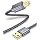 JSAUX Printer Cable 6.6FT, USB Printer Cord for HP Canon Dell Epson