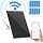 Solar 4G LTE Modem Router, Outdoor 2.4Ghz WiFi Hotspot, VSIM & SIM Card-Slot, Built-in 26000mAh Battery, IP66 Waterproof, Ideal for Trail Camera Security Camera