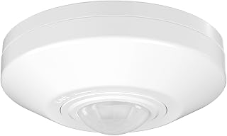 RAYZEEK 360 Degree Ceiling Mount Occupancy Sensor Switch, 5A,120V, High Sensitive Ceiling Motion Sensor,1600 Sq Ft Coverage, Commercial or Residential Automatic Sensing Solution,Neutral Wire Required - Image 1