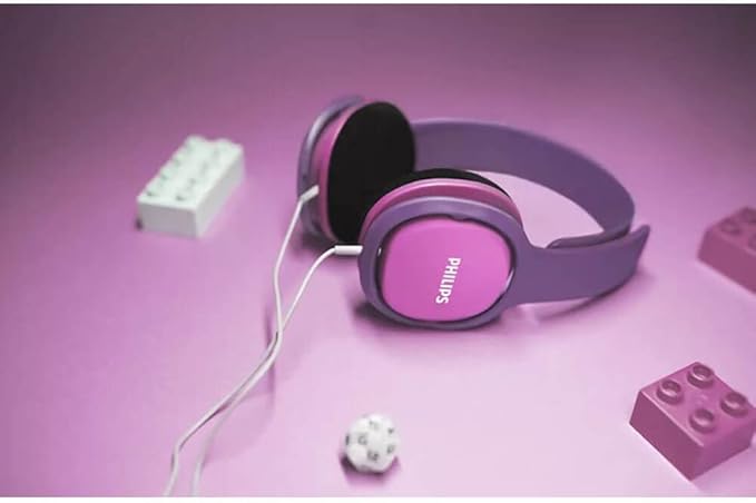 Philips SHK2000PK/27 Kids Headphones, Pink