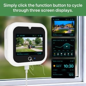 Window Camera with Smart Screen, 3K 5MP Indoor Home | Home Security Ca - Image 3