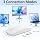 Wireless Mouse for MacBook Air/Pro & iPad, Anti-Sleep Activity Mode,White - Image 10