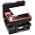 FPVtosky Extra Large Double-Layer Hard Case Only for Starlink Mini (18.1x14.1x7.2in), Waterproof Shockproof Travel Case with Custom Foam, Fits Entire Kit with Kickstand & Base