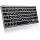 OMOTON Ultra-Slim Wireless Keyboard for Mac (MacOS 10.10+), Compact Size