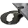 MAX SMART Clamp on Mouse Platform, Clip on Mouse Pad, Rotating 360, Easy Slide Out Tray, Suitable Up to for 1.5" Thickness Desk, for Home, Office to Save Space (Black)