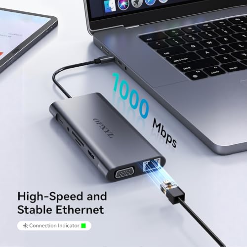 OPXYL 11-in-1 USB C Hub Multiport Adapter, USB C Doc | Computer Access - Image 5