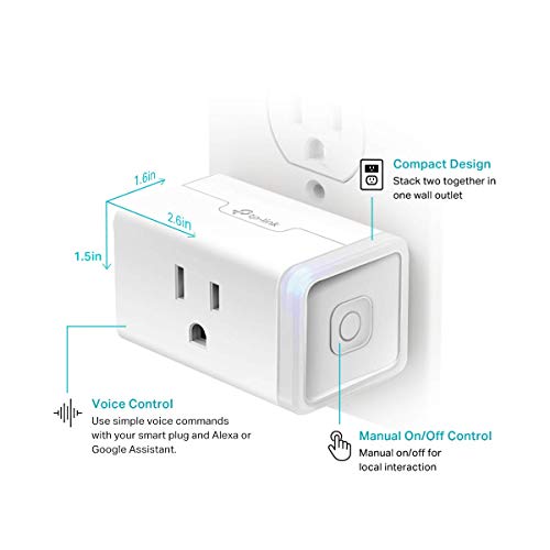 Kasa Smart Plug HS103P2, Wi-Fi Outlet Works with Ale | Charging & Powe - Image 6