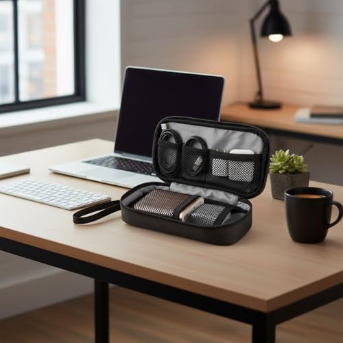 GOX Tech Pouch Accessories Case Organizer for Travel Small Electronics Bag - Image 4