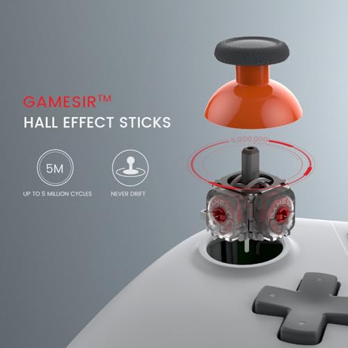 GameSir Nova Lite Wireless Controller for PC,Hall Effect Sticks & Trigger