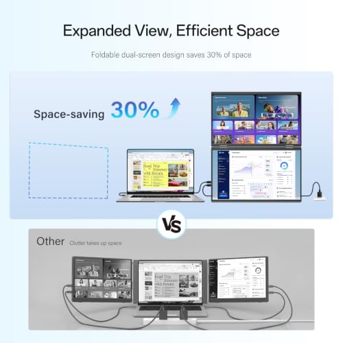 InnoView Portable Dual Monitor 15.6" 1920x1080 Dual | Computer Accesso - Image 4