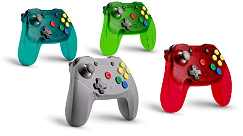 Retro Fighters Brawler64 Wireless Edition N64 Controller - Nintendo 64 - Smoke Grey