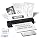 iDPRT Portable Printer Wireless for Travel - Bluetooth Mobile Printer Support for 8.5"x11" US Letter, Inkless Compatible with iOS, Android, Laptop for Office, Car and Home (pro, Black)