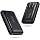 Eversame Ultra Slim Flat Portable USB Wall Charger Plug, 2 Pack Black