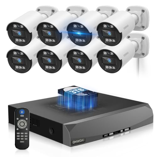 Two-Way Audio PoE Security Camera System Outdoor