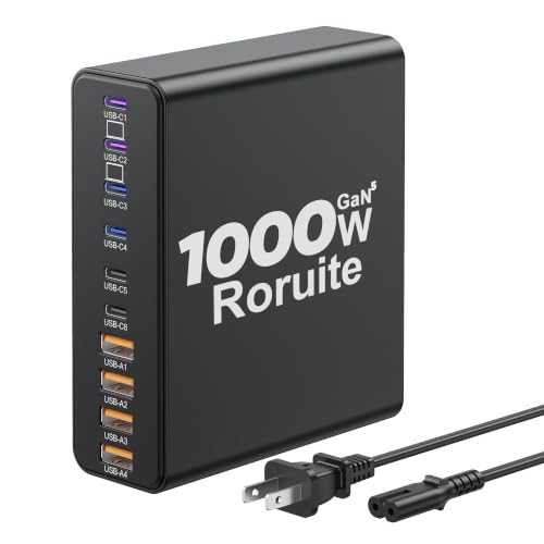 1000W USB C Charging Station, 120W PD GaN5 Super Fas | Computer Access - Image 2