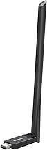 BrosTrend AX900 USB WiFi 6 Adapter, 6dBi High Gain USB WiFi Antenna for PC - Image 1