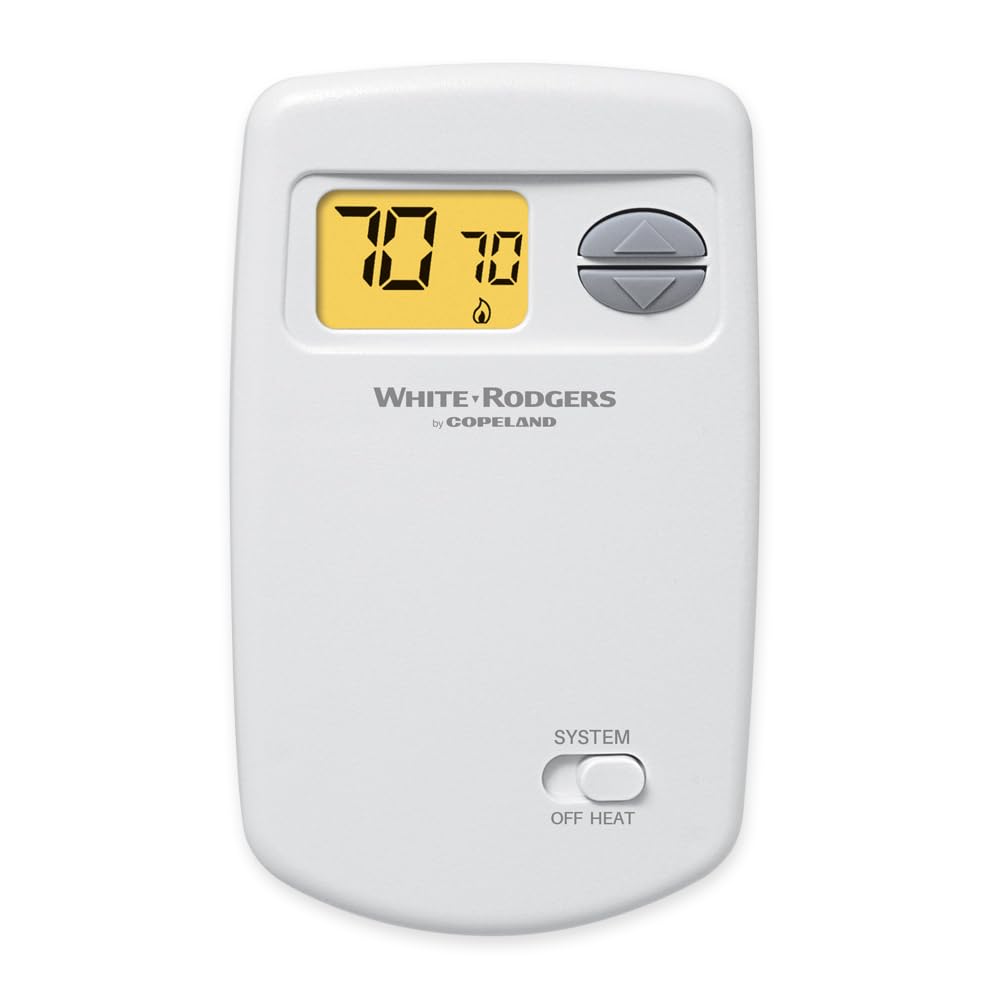 White-Rodgers 70 Series Classic, Non-Programmable, Thermostat, 1E78-140