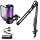 InnoGear Gaming Mic USB Computer Microphone for PC Boom Arm Stand, Black