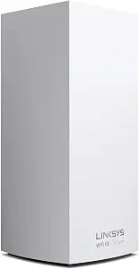 Linksys WiFi 6E Gaming Router, Tri-Band, Designed for Gaming & Streaming, Speeds up to (AX8400) 8.4Gbps