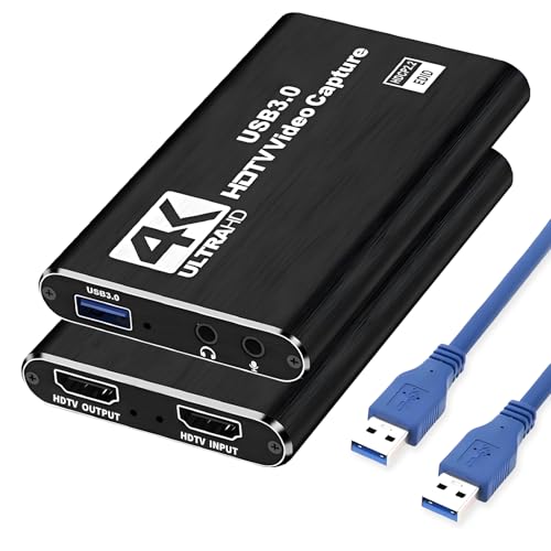 4K Capture Card Game Capture Card 1080P 60FPS for Streaming