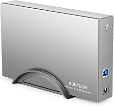 RSHTECH 3.5 Hard Drive Enclosure,Aluminium USB 3.0 to SATA Dock RSH-339
