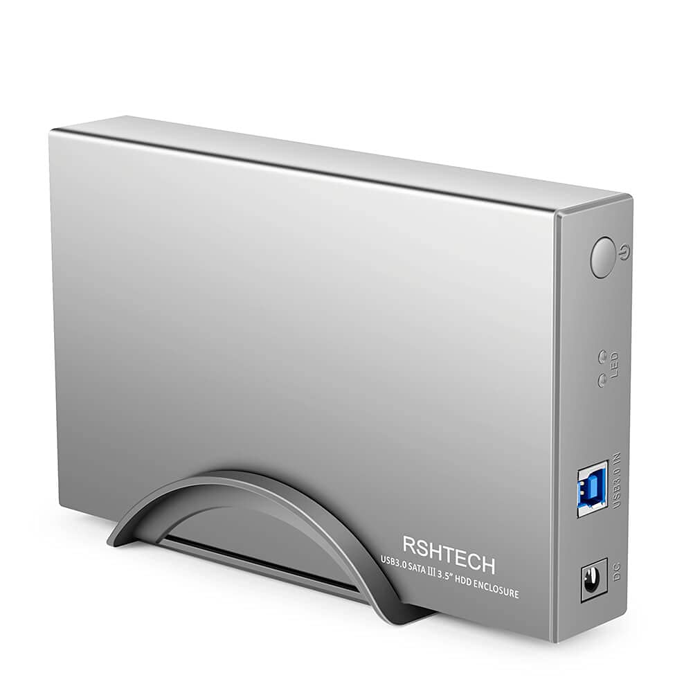 RSHTECH 3.5 Hard Drive Enclosure,Aluminium USB 3.0 to SATA Dock RSH-339