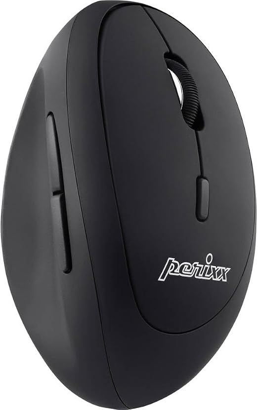 Perixx PERIMICE-719 Right-Handed Wireless Mini Vertical Mouse, 3 Level DPI