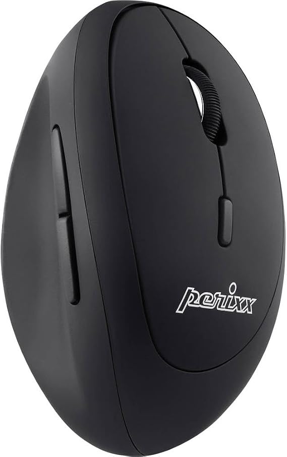 Perixx PERIMICE-719 Right-Handed Wireless Mini Vertical Mouse, 3 Level DPI